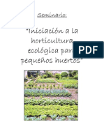 Anon - Iniciacion A La Horticultura Ecologica para Peque Os Huertos PDF