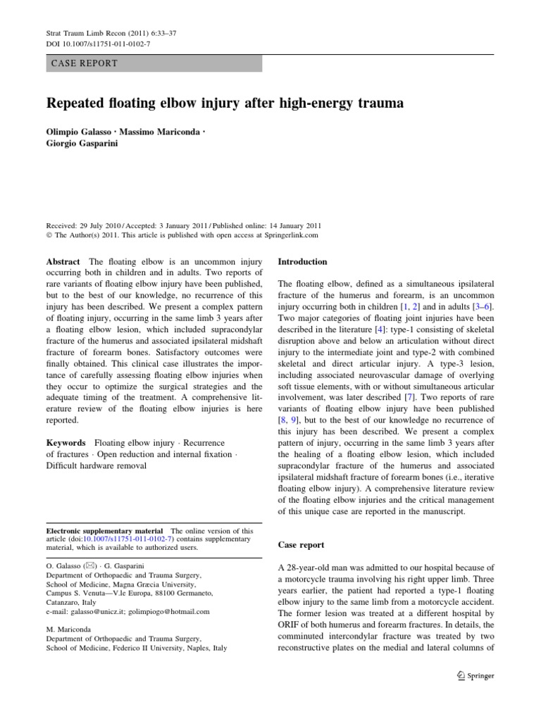 Floating Elbow Elbow Anatomical Terms Of Motion