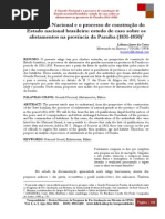 A Guarda Nacional e o processo de construção do  Estado nacional brasileiro