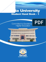 Student Hand Book2013