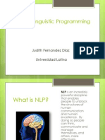 Neuro- Linguistic Programming