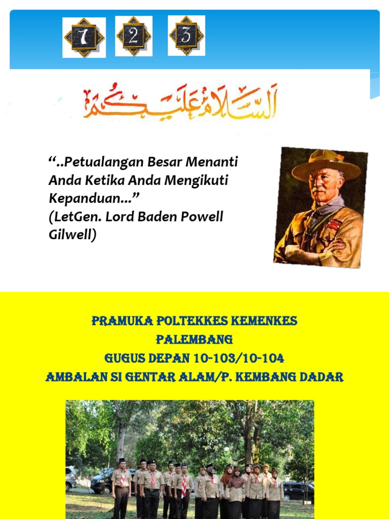 PPT presentasi pramuka