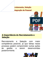 Recrutamento e Seleção