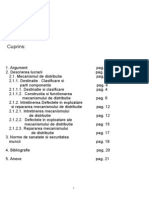 Mecanismul de Distributie