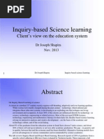 Inquiry-Based Science Learning 2