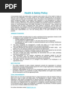 Download Health  Safety Policy QEB Standards 13 by QBE European Operations Risk Management SN19292793 doc pdf