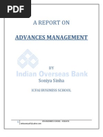 Indian Overseas Bank SIP Report: Loans and Advances Management