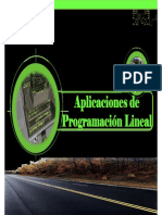Aplicaciones Programacion Lineal