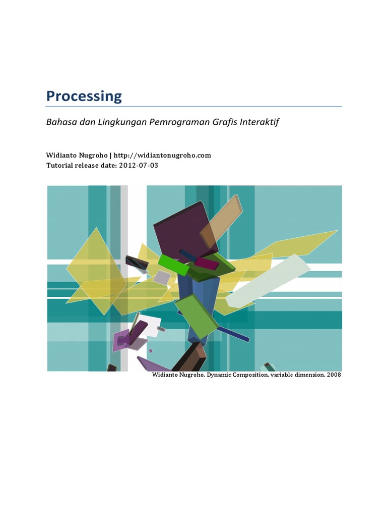 Panduan Pemrograman Grafis Processing | PDF | Komputer