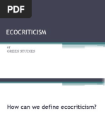 Ecocritism