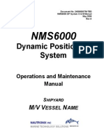 Nautronix DPS 6000 O Amp M Manual