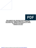 Reglamento Elecciones APAFA 2012