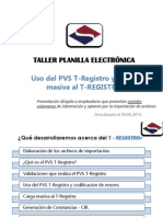 Importación masiva T-Registro SUNAT