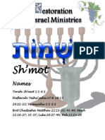 Bmidbar Ministries:Shemot Names