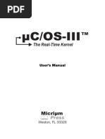 uCOS III UsersGuide