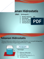 Tekanan Hidrostatis