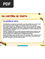 09 - Os Cartões de Visita