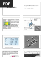 Potentiometry: Suggested Problems From S.H.C.