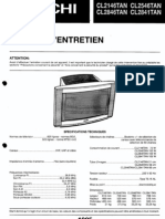 Hitachi Cl2146tan Cl2546tan Cl2841tan Cl2846tan