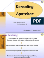 Konseling Apoteker