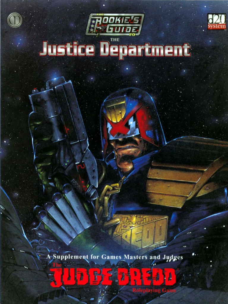 Judge Dredd - Rookie's Guide To The Justice Department | PDF | Espionage