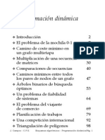 Programación dinámica: problemas y soluciones