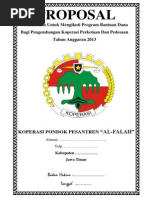 Proposal Kopontren (Sebagai Contoh)