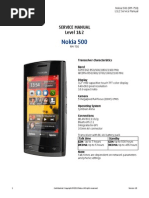 Nokia 500 RM-750 Service Manual L1L2 v1.0