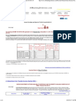 Latest Income Tax Slabs and Rates For FY 2013-14 and AS 2014-15