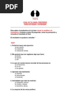 test, métodos y técnicas