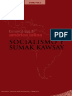 Socialismo y Sumak Kawsay 2010