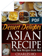 Asian Recipes - Dessert Delights (With I - Ho, Charles