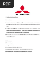 Download N Visi Dan Misi Perusahaan Mitsubishi by Merysia Karmila SN193054960 doc pdf
