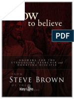Steve Brown How to Believe