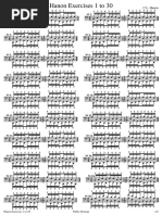 Download The Virtuoso Pianist by Hanon in 30 Exercises Sheet music on two sheets by PublicDomainSheets SN19305563 doc pdf