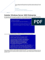 Tutorial Instalación Win Server 2003