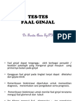 Tes-Tes Faal Ginjal