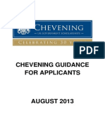 Chevening Scholarship