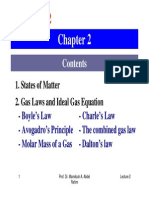 States of Matter 2. Gas Laws and Ideal Gas Equation