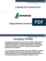 Lafarge Cement Value Chain
