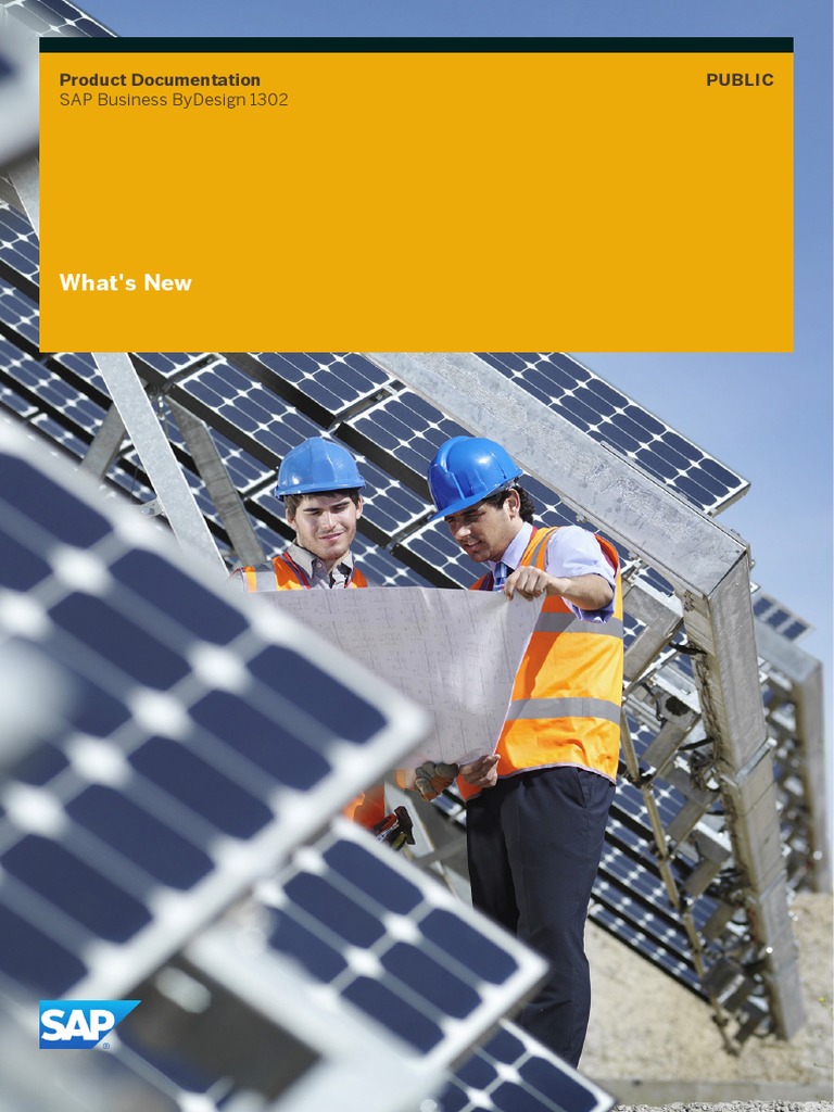 SAP Business ByDesign 1302 Product Documentation WN - BBD - en | PDF ...