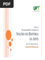 Aula 1 - noções de história da arte