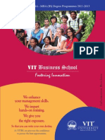 VIT MBA Information Brochure