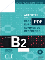 Activités Pour Le Cadre Commun - Niveau B2 - Book
