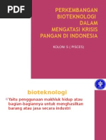Download PERKEMBANGAN BIOTEKNOLOGI by issanto SN19309786 doc pdf
