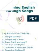 Learn English Effortlessly Through Songs