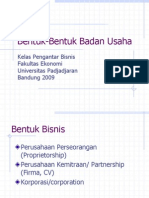 3.Bentuk-Bentuk Badan Usaha1