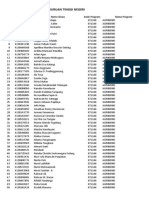 Hasil Seleksi SNMPTN 2013 - UNIVERSITAS SAM RATULANGI - Final2