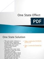 The One-State Effect
