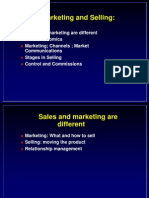 Selling & Marketing